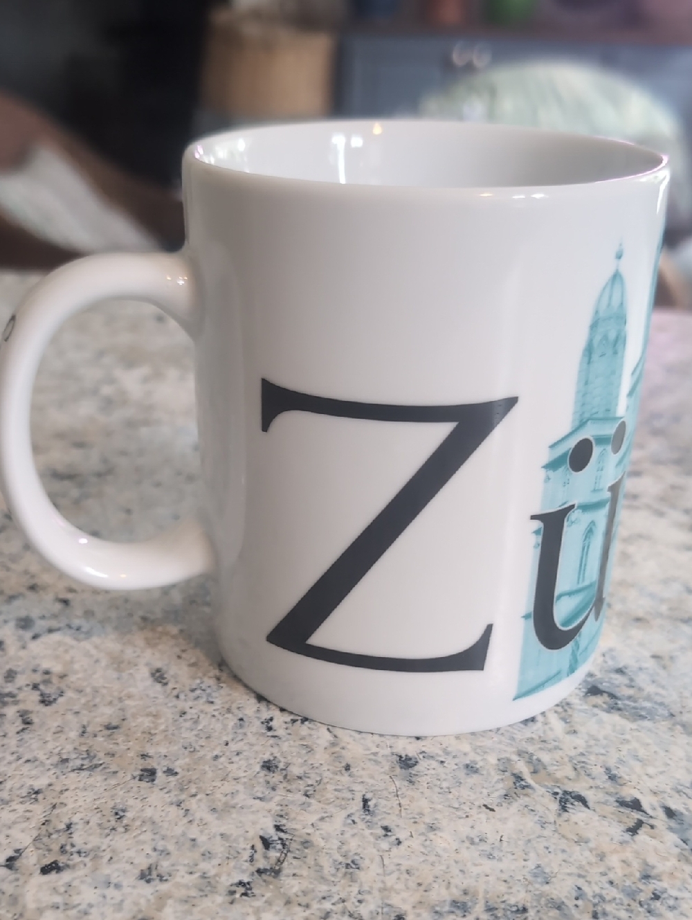 Starbuck Zurich CITYMUG Collector Ceramic Coffee Mug.